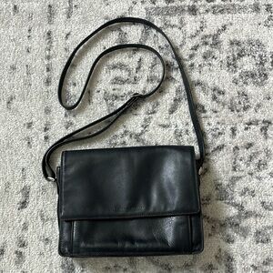 Derek Alexander crossbody bag, black, leather